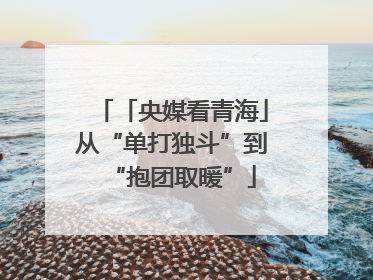 「央媒看青海」从“单打独斗”到“抱团取暖”