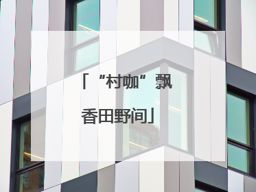 “村咖”飘香田野间