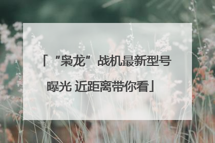 “枭龙”战机最新型号曝光 近距离带你看