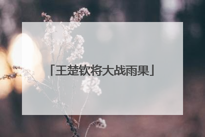 王楚钦将大战雨果