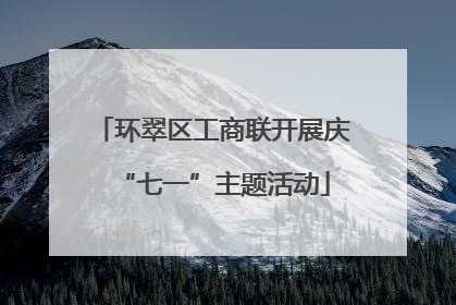 环翠区工商联开展庆“七一”主题活动