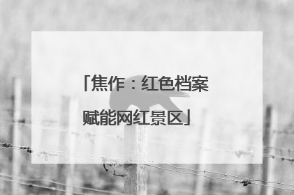 焦作:红色档案赋能网红景区