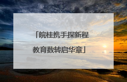 皖桂携手探新程 教育数转启华章