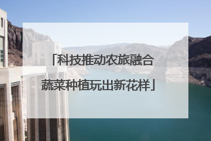 科技推动农旅融合 蔬菜种植玩出新花样