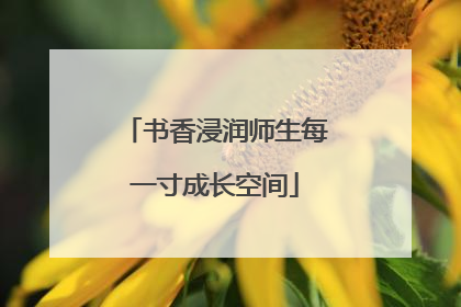 书香浸润师生每一寸成长空间