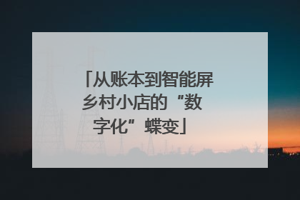从账本到智能屏 乡村小店的“数字化”蝶变