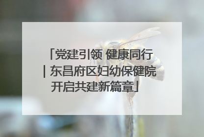 党建引领 健康同行｜东昌府区妇幼保健院开启共建新篇章