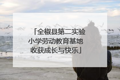 全椒县第二实验小学劳动教育基地收获成长与快乐
