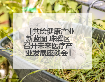 共绘健康产业新蓝图 珠晖区召开未来医疗产业发展座谈会