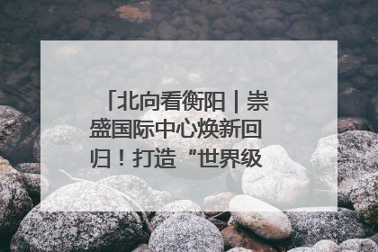 北向看衡阳｜崇盛国际中心焕新回归！打造“世界级美食主题公园”