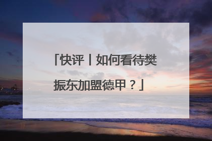 快评丨如何看待樊振东加盟德甲？