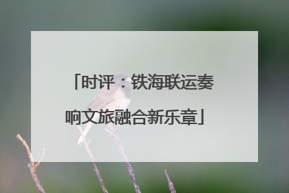 时评：铁海联运奏响文旅融合新乐章