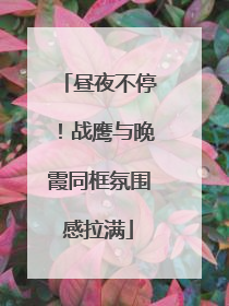 昼夜不停！战鹰与晚霞同框氛围感拉满