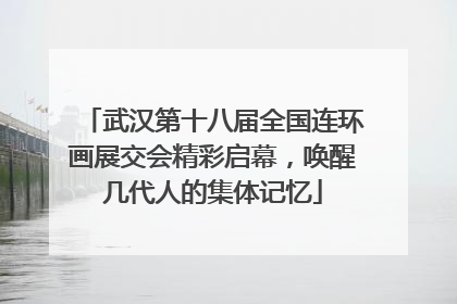武汉第十八届全国连环画展交会精彩启幕，唤醒几代人的集体记忆