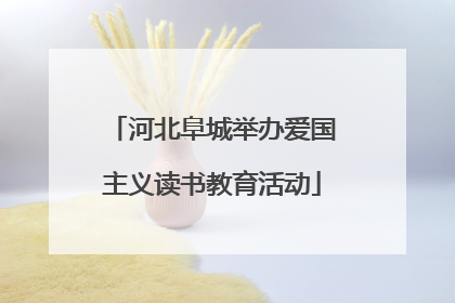 河北阜城举办爱国主义读书教育活动