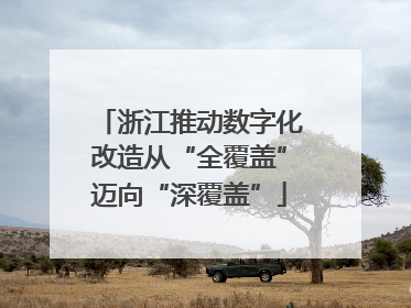 浙江推动数字化改造从“全覆盖”迈向“深覆盖”