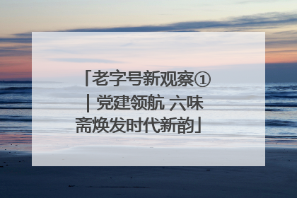 老字号新观察①｜党建领航 六味斋焕发时代新韵