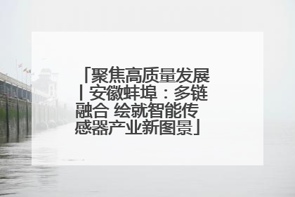 聚焦高质量发展丨安徽蚌埠：多链融合 绘就智能传感器产业新图景