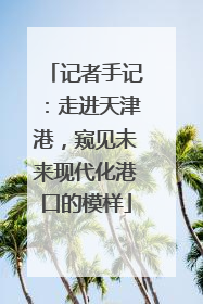 记者手记：走进天津港，窥见未来现代化港口的模样