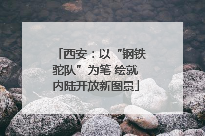 西安：以“钢铁驼队”为笔 绘就内陆开放新图景