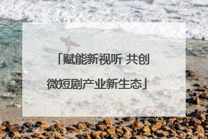赋能新视听 共创微短剧产业新生态