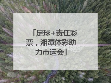 足球+责任彩票，湘潭体彩助力市运会