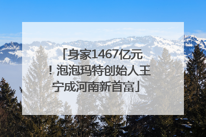 身家1467亿元！泡泡玛特创始人王宁成河南新首富