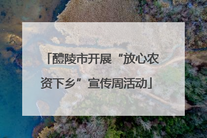 醴陵市开展“放心农资下乡”宣传周活动