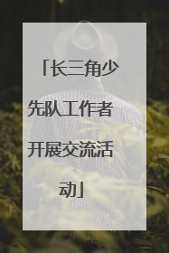 长三角少先队工作者开展交流活动