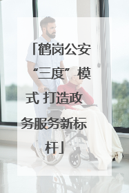 鹤岗公安“三度”模式 打造政务服务新标杆