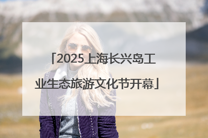2025上海长兴岛工业生态旅游文化节开幕