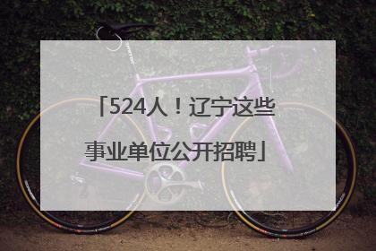 524人！辽宁这些事业单位公开招聘