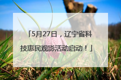 5月27日，辽宁省科技惠民观影活动启动！